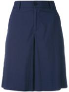 Barena - Wide-leg Shorts - Women - Cotton/polyamide/spandex/elastane - 40, Women's, Blue, Cotton/polyamide/spandex/elastane