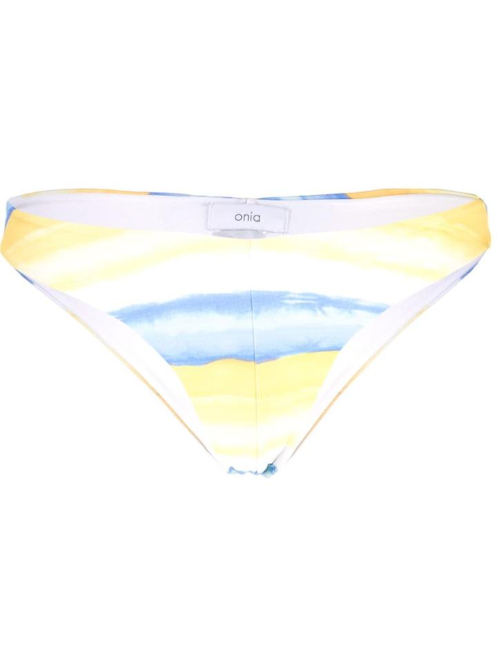 Onia Carmen Bikini Bottoms - Blue