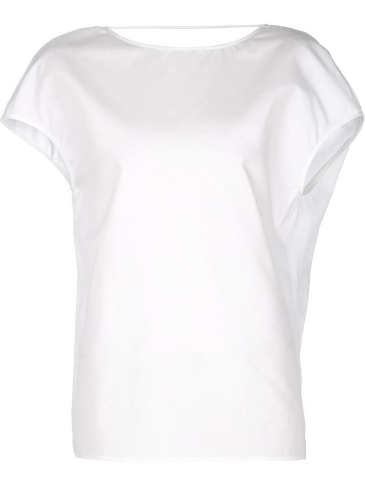 Agnona Short-sleeve Blouse