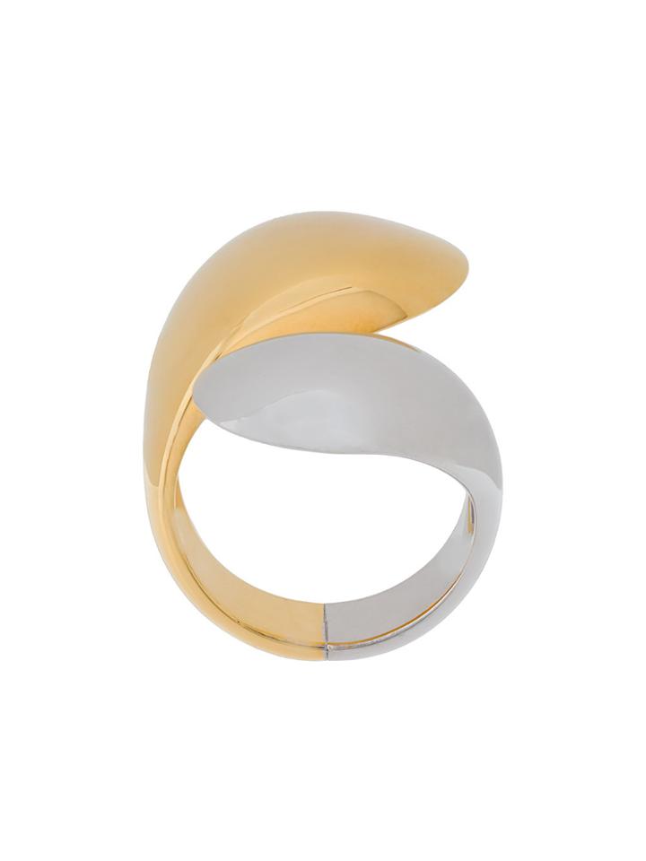 Charlotte Chesnais Petal Ring - Metallic