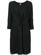 Kristensen Du Nord Ruchéd Waist Shirt Dress - Black