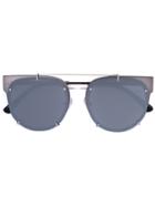 Vera Wang Round Frame Sunglasses - Grey