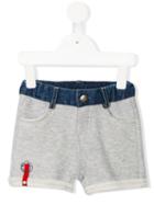Lapin House - Patchwork Shorts - Kids - Cotton/acrylic/tactel/other Fibers - 12 Mth, Grey