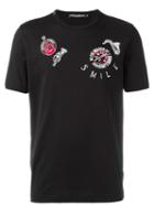 Dolce & Gabbana Smile Patch T-shirt, Men's, Size: 44, Cotton