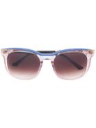 Thierry Lasry - Clear Effect Square Sunglasses - Women - Acetate/metal - One Size, Pink/purple, Acetate/metal