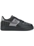 Nike Air Force 1 Patchwork Sneakers - Black