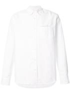 Officine Generale Button Down Oxford Shirt - White
