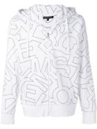 Michael Michael Kors Logo Print Jacket - White