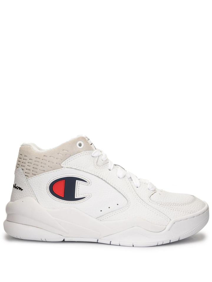 Champion Zone-mid Logo Trainers - White