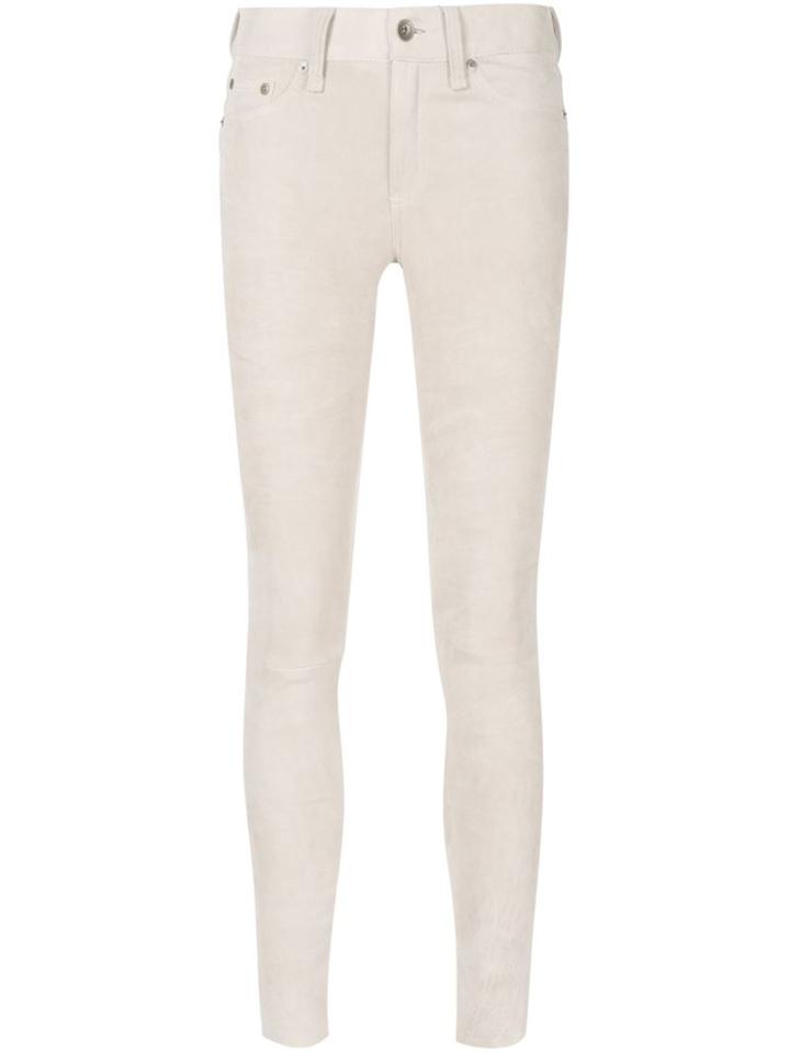 Rag & Bone Faux Suede Skinny Trousers