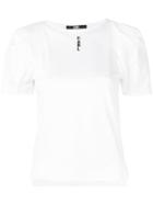 Karl Lagerfeld Volume Sleeve Top - 100