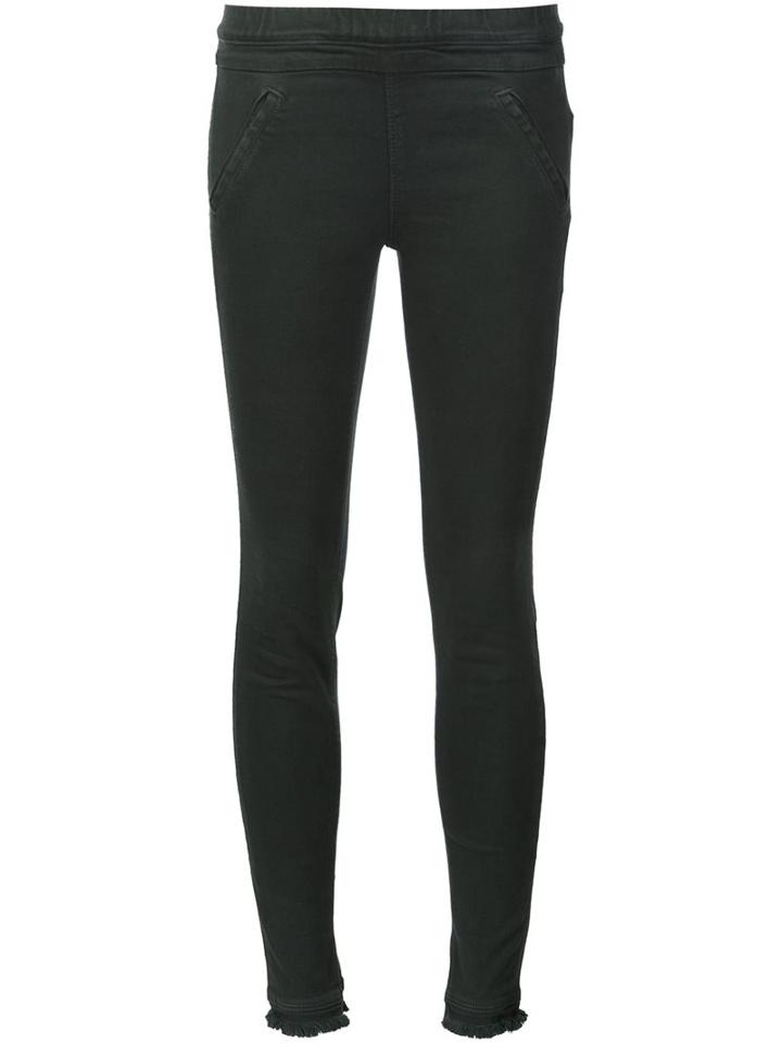 Rta 'sonia' Skinny Jeans, Women's, Size: Xs, Brown, Cotton/spandex/elastane