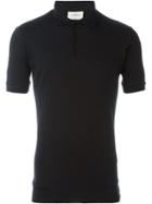 The White Briefs 'maier' Polo Shirt - Black