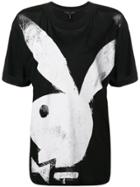 Marc Jacobs Playboy Bunny Print T-shirt - Black