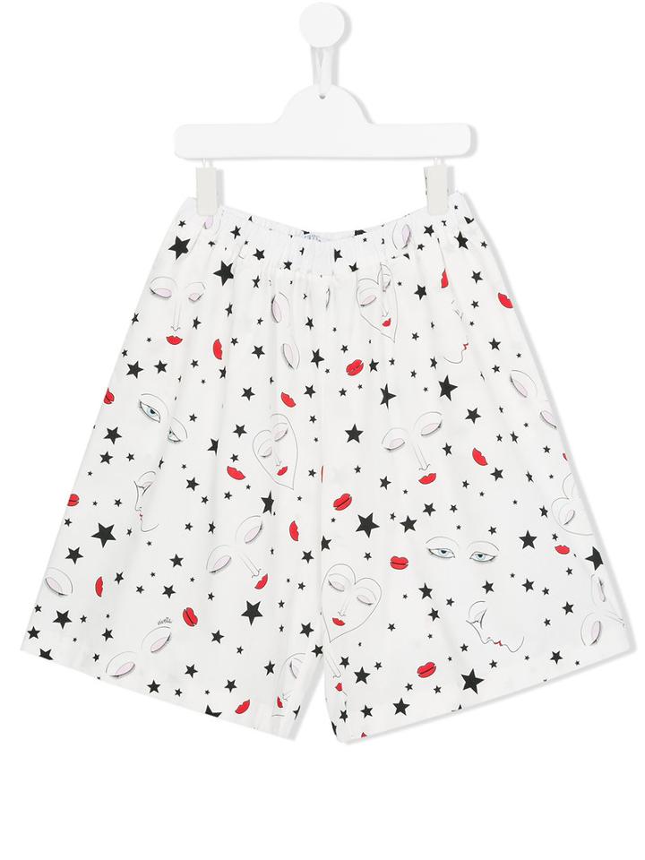 Vivetta Kids Granchio Pants, Girl's, Size: 14 Yrs, White
