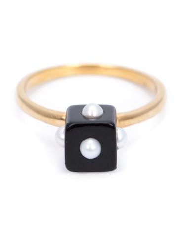 Nektar De Stagni Onyx Cube Ring