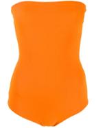 Alexandre Vauthier Strapless Body Top - Orange