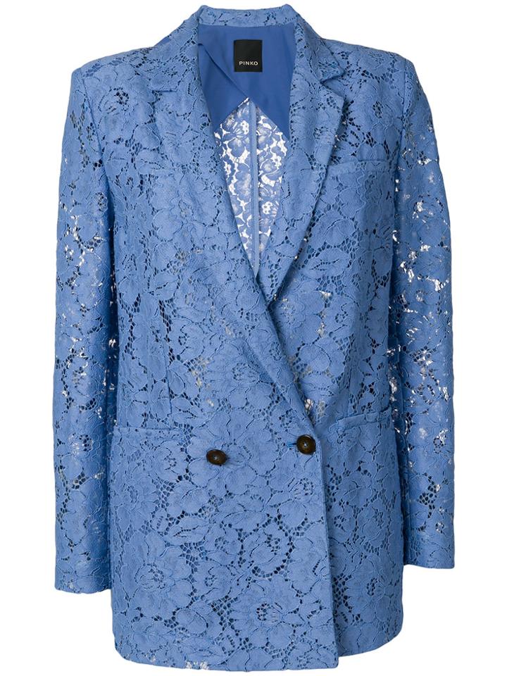 Pinko Goldie Lace Brazer - Blue