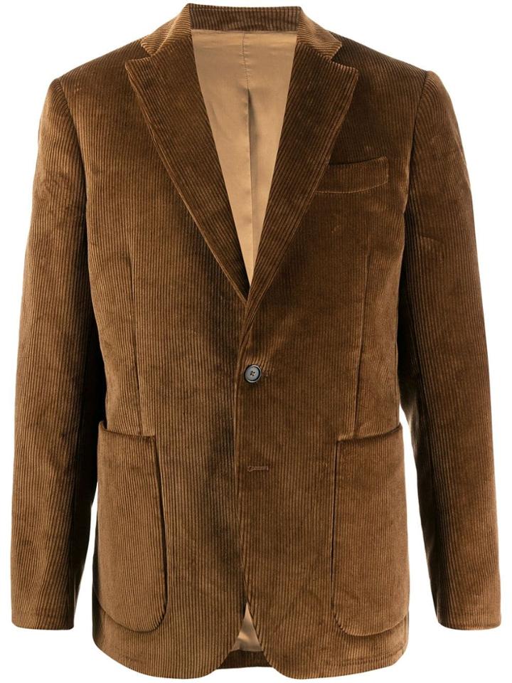 Salle Privée Corduroy Jacket - Brown