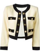 Moschino Vintage Golden Coins Skirt Suit