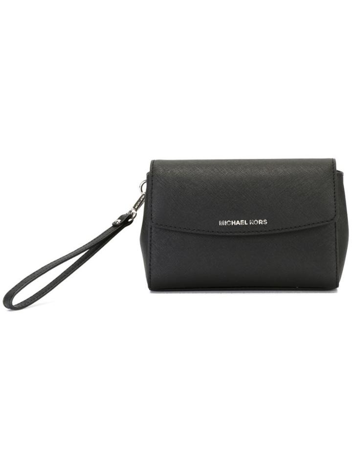 Michael Michael Kors 'ava' Wristlet Clutch, Women's, Black
