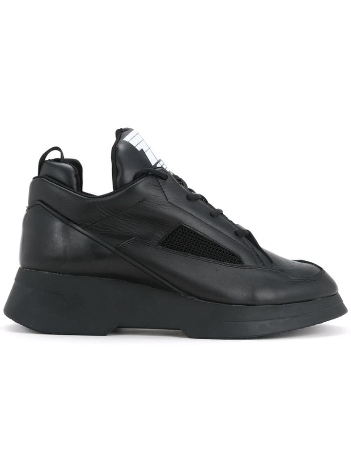 Julius Chunky Hi-top Trainers - Black
