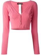 Twin-set Bolero Cardigan, Women's, Size: S, Pink/purple, Viscose/polyester