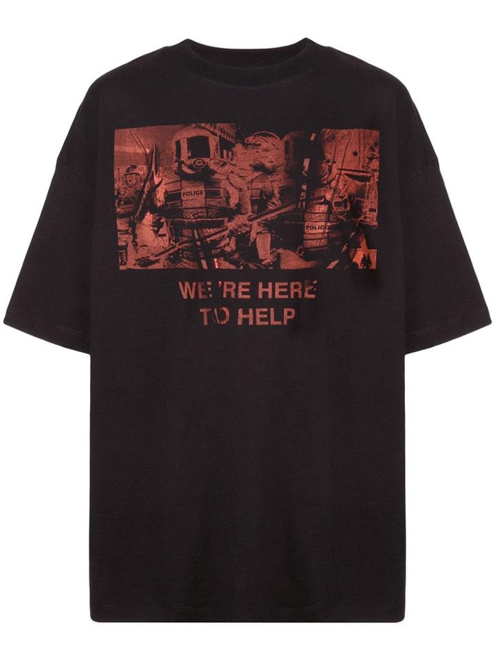 424 Oversized T-shirt - Black