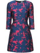 Jason Wu Three-quarter Sleeved Dress - Blue