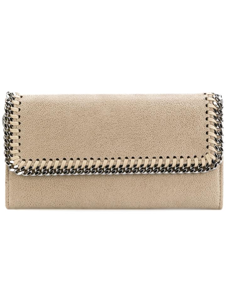 Stella Mccartney Falabella Wallet - Nude & Neutrals