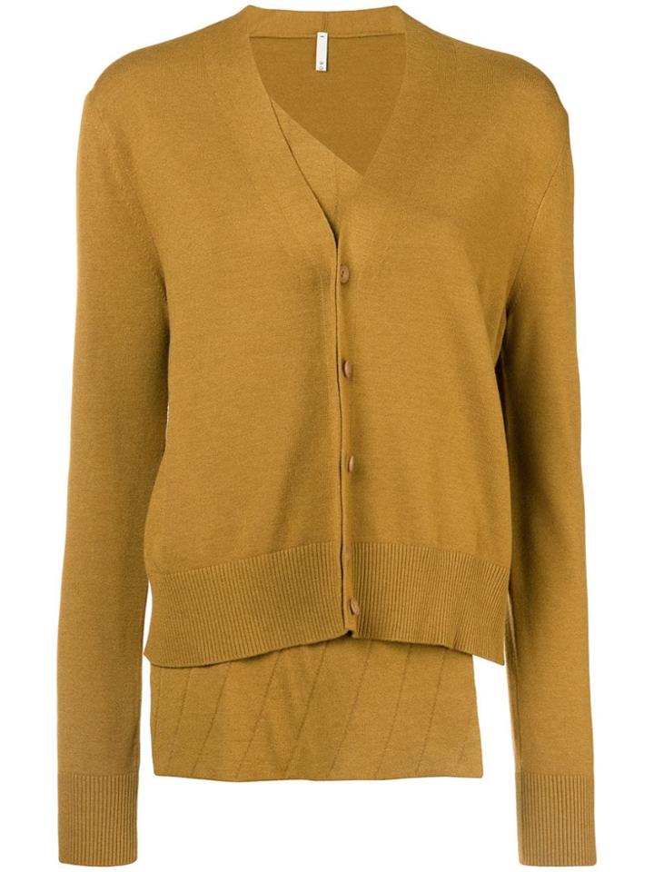 Boboutic Asymmetric Hem Jumper - Yellow & Orange