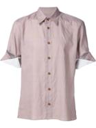 Vivienne Westwood Man Folded Cuff Shirt, Men's, Size: 48, Nude/neutrals, Cotton/spandex/elastane