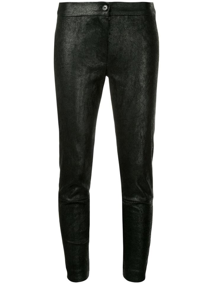 Ann Demeulemeester Pellem Trousers - Black
