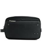 Fendi Zipped Wash Bag - Black