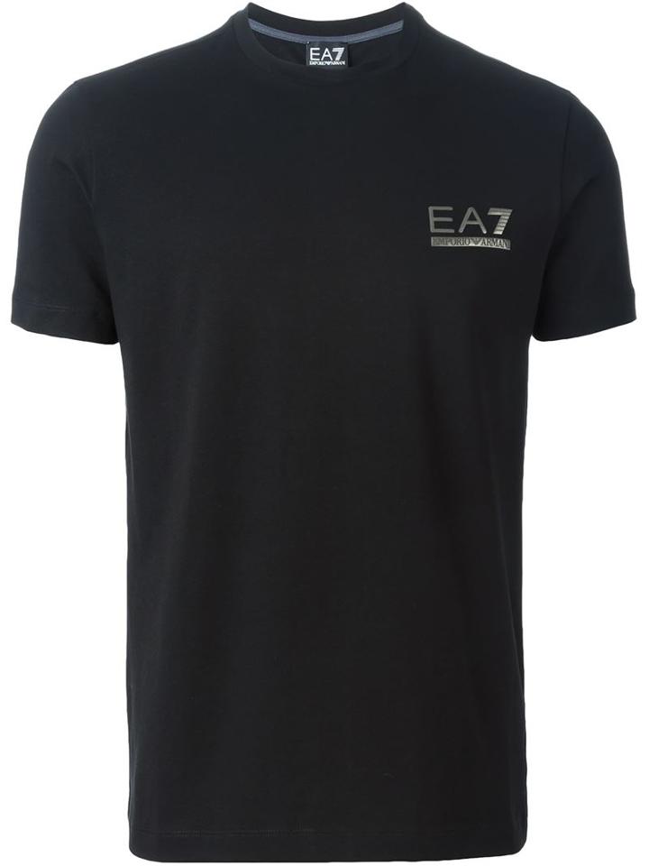 Ea7 Emporio Armani Logo Print T-shirt