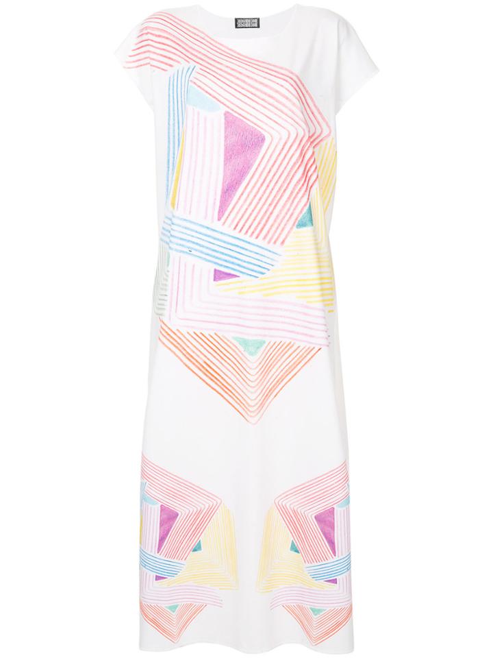 Tata Christiane Draw Dress - White