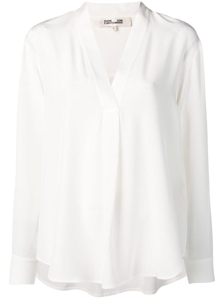 Diane Von Furstenberg Sanorah Blouse - White