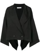 Palmer / Harding Double Breasted Wide Blazer - Black