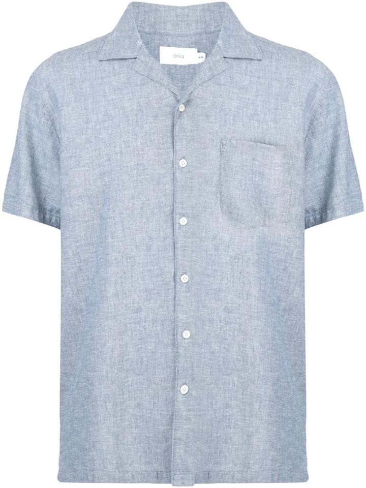 Onia Chambray Vacation Shirt - Blue