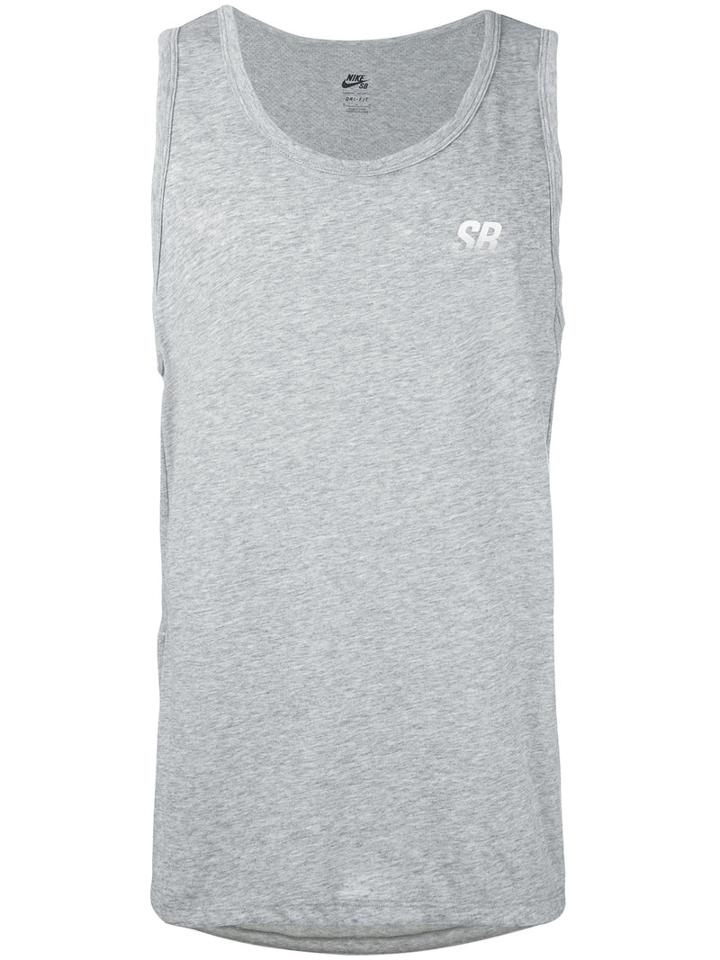 Nike - Sb Dry Skyline Tank Top - Men - Polyester/cotton/viscose - M, Grey, Polyester/cotton/viscose