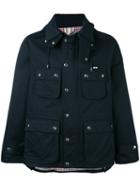 Maison Kitsuné - Light-weight Jacket - Men - Cotton/acetate/viscose - M, Blue, Cotton/acetate/viscose