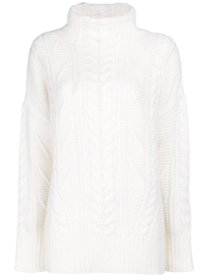 Lorena Antoniazzi Turtleneck Jumper - White