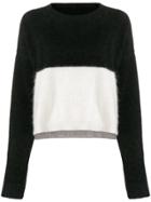 Diesel Colour Block Sweater - Black