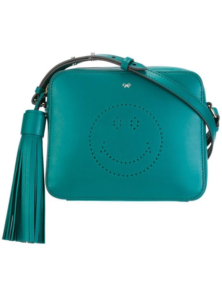 Anya Hindmarch 'smiley' Crossbody Bag, Women's, Green
