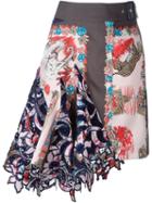 Sacai Souvenir Scarf Lace Skirt