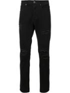 321 Ripped Detail Jeans, Men's, Size: 36, Black, Cotton