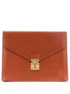 Louis Vuitton Pre-owned Envelope-style Clutch - Brown