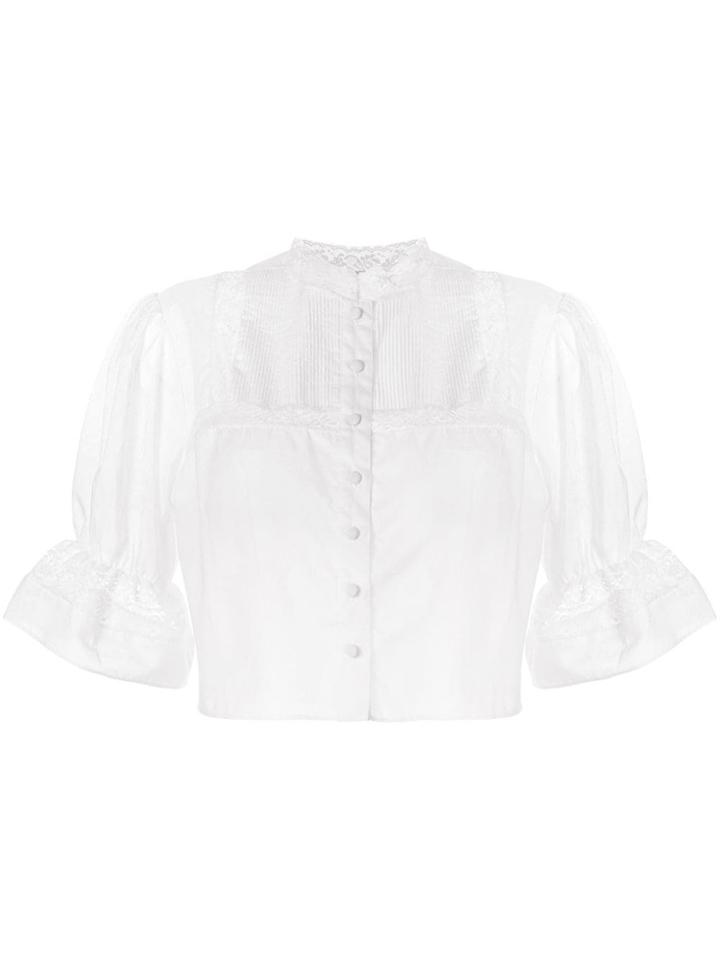 Sir. Maci Short Sleeved Blouse - White