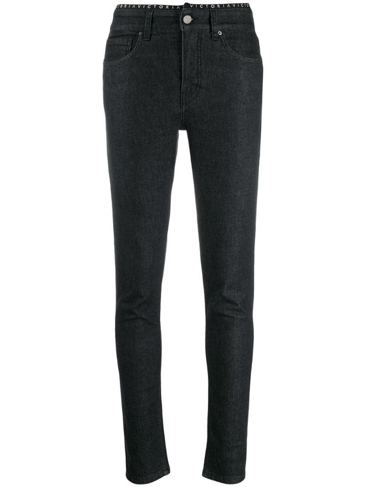 Victoria Victoria Beckham Slim Fit Jeans - Black