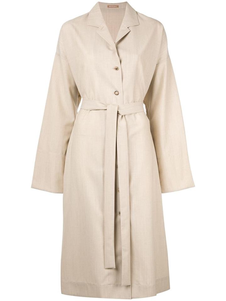 Nehera Belted Trenchcoat - Neutrals